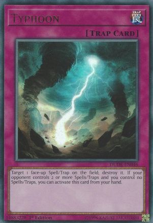 Typhoon (DUDE-EN046) - Duel Devastator 1st Edition-1