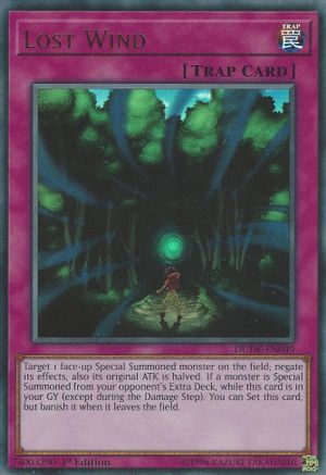 Lost Wind (DUDE-EN049) - Duel Devastator 1st Edition-1