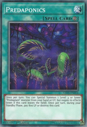 Predaponics (LED5-EN054) - Legendary Duelists: Immortal Destiny 1st Edition-1