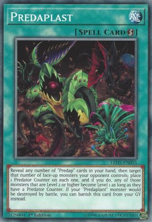 Predaplast (LED5-EN055) - Legendary Duelists: Immortal Destiny 1st Edition-1