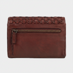 MET Women’s Leather Crosswoven Wallet-5