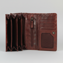 MET Women’s Leather Crosswoven Wallet-6