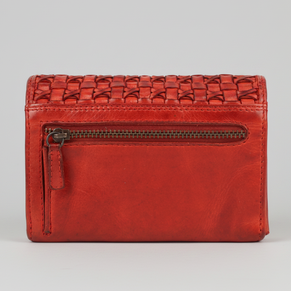 MET Women’s Leather Crosswoven Wallet-8