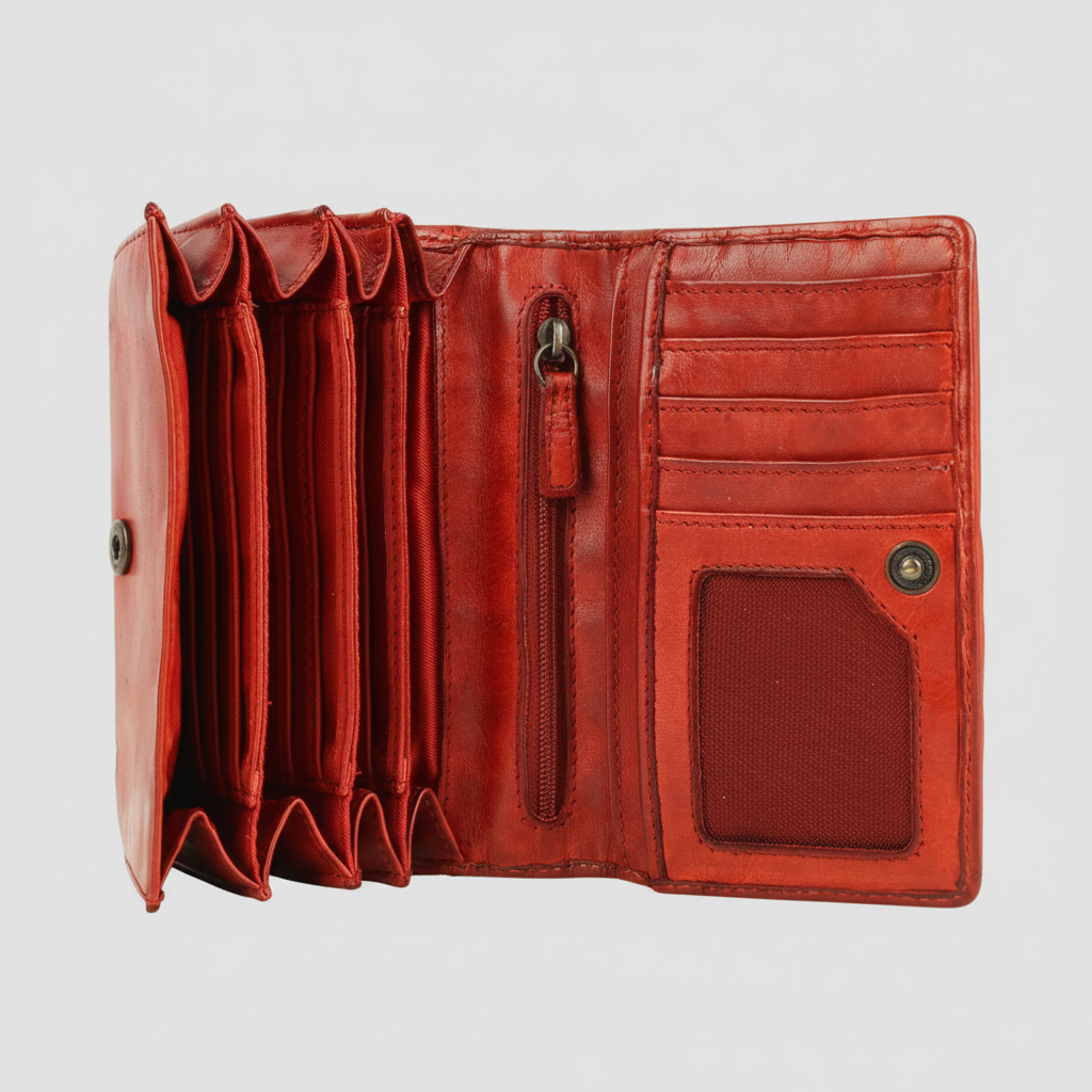 MET Women’s Leather Crosswoven Wallet-9