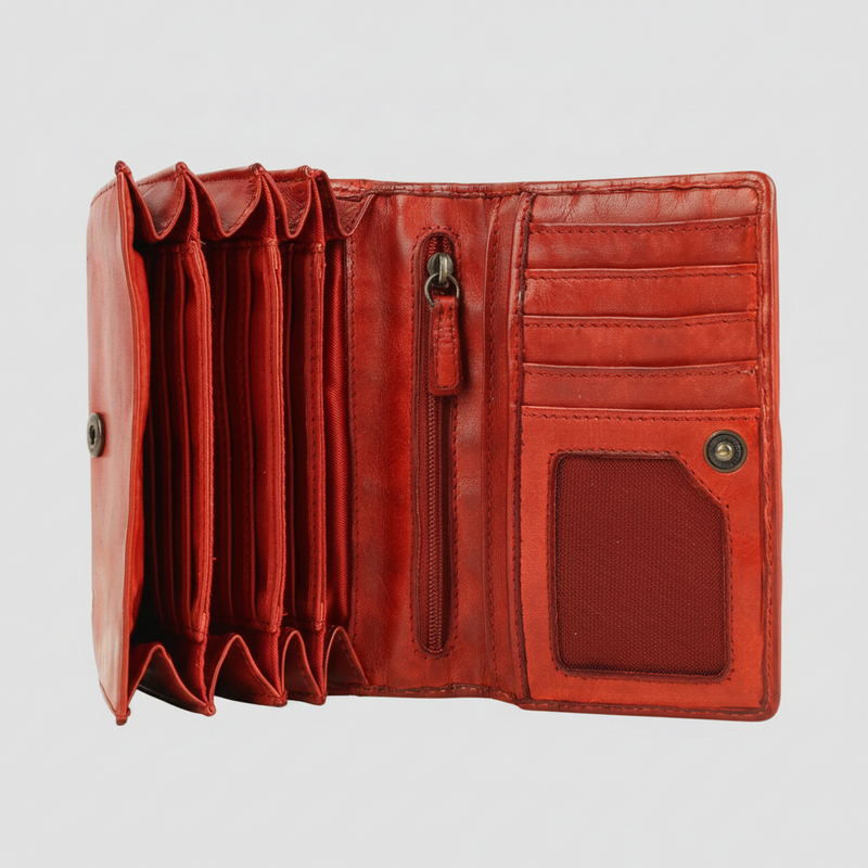 MET Women’s Leather Crosswoven Wallet-9