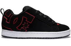 DC Shoes 'Court Graffik' Shoes - Black/White/Red-1