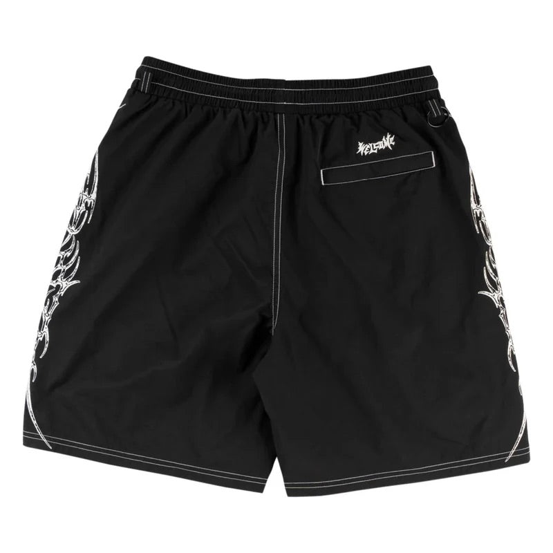Welcome 'Horde Nylon' Shorts - Black-1