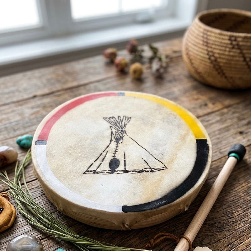 Tepee Rhythm 12” Hand drum-3