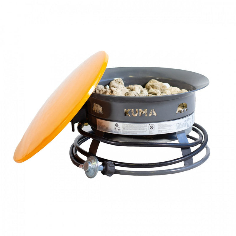 Kuma 19" Bear Blaze Bowl Propane Fire Bowl-3