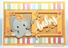 Marianne Design Craftables Die - Mini Slimline - 2 Squares-6