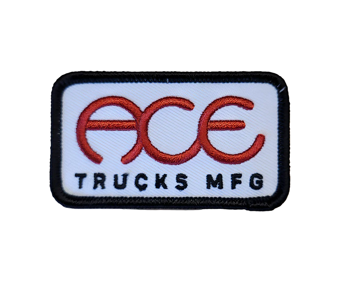 Ace 'OG Logo' Embroidered Patch - Red-1