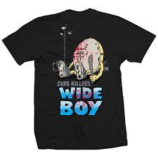 Heroin Skateboards 'Curb Killer Wide Boy' Tee - Black-2