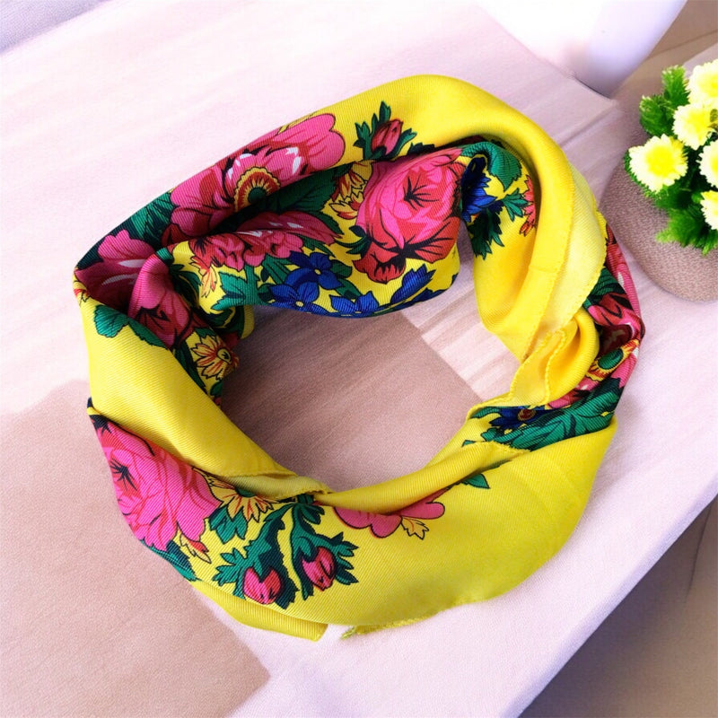 Sunshine (Yellow ) Kokum Scarf-2