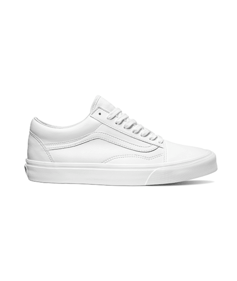 Vans 'Old Skool' Shoes - True White-1