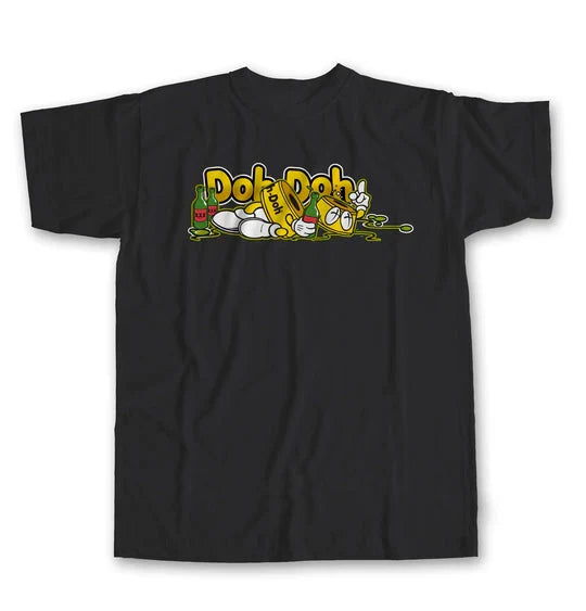 Shorty's 'Doh Doh Yellow' Tee - Black-1