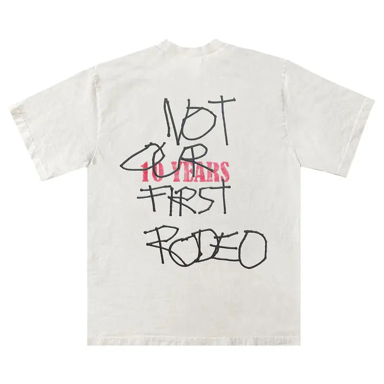 Cactus Jack 'Rodeo' Tee - White-2