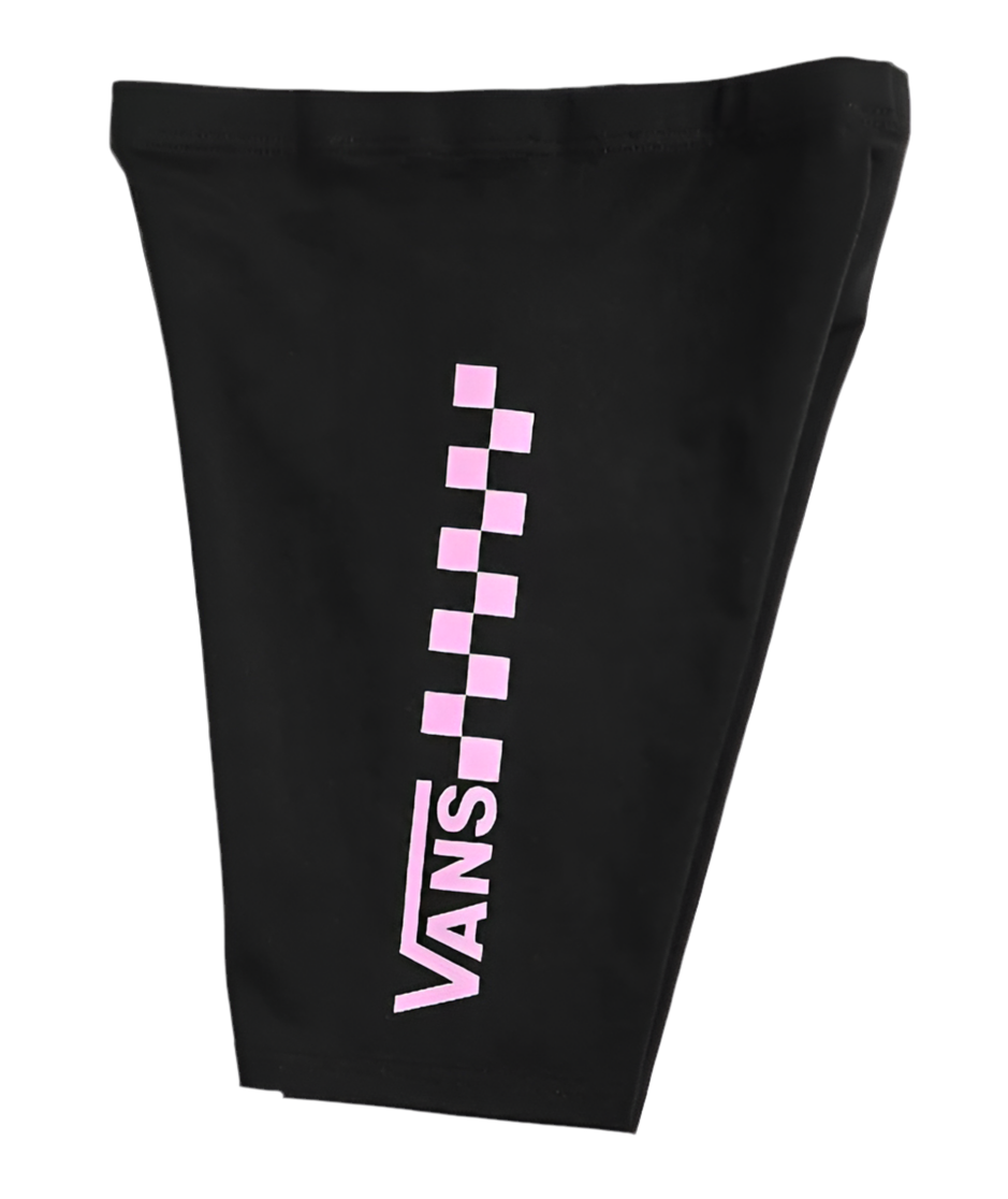 Vans 'Chalkboard' Bike Shorts - Black/Lilac-2