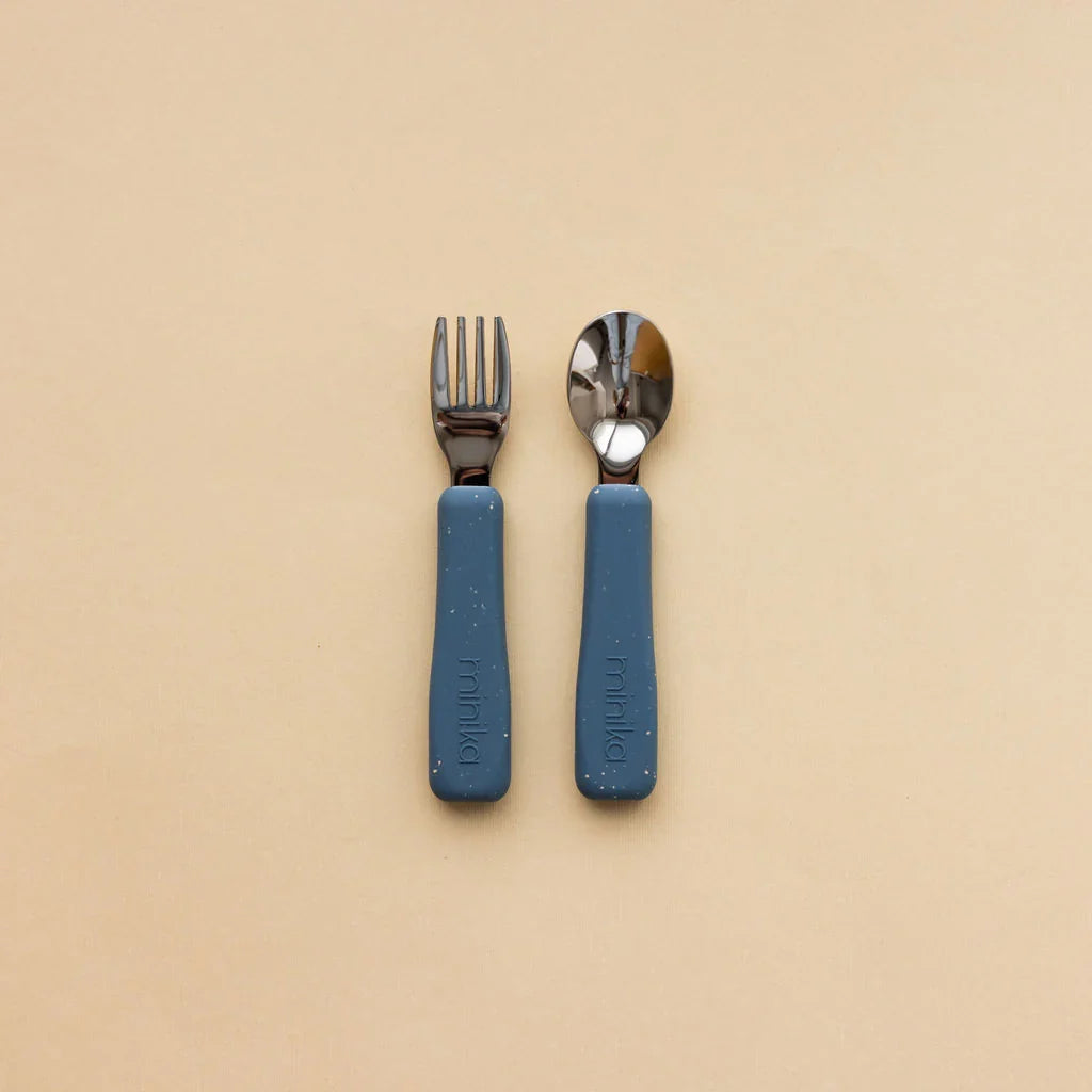 Metal Fork and Spoon Set-7
