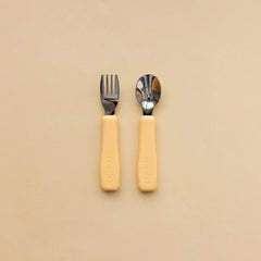 Metal Fork and Spoon Set-4