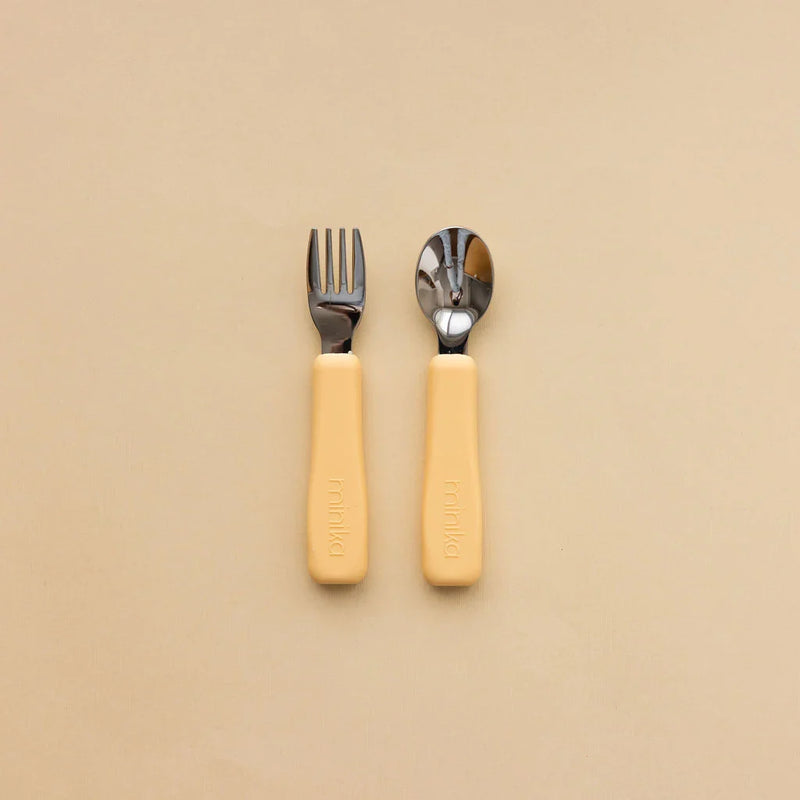 Metal Fork and Spoon Set-4