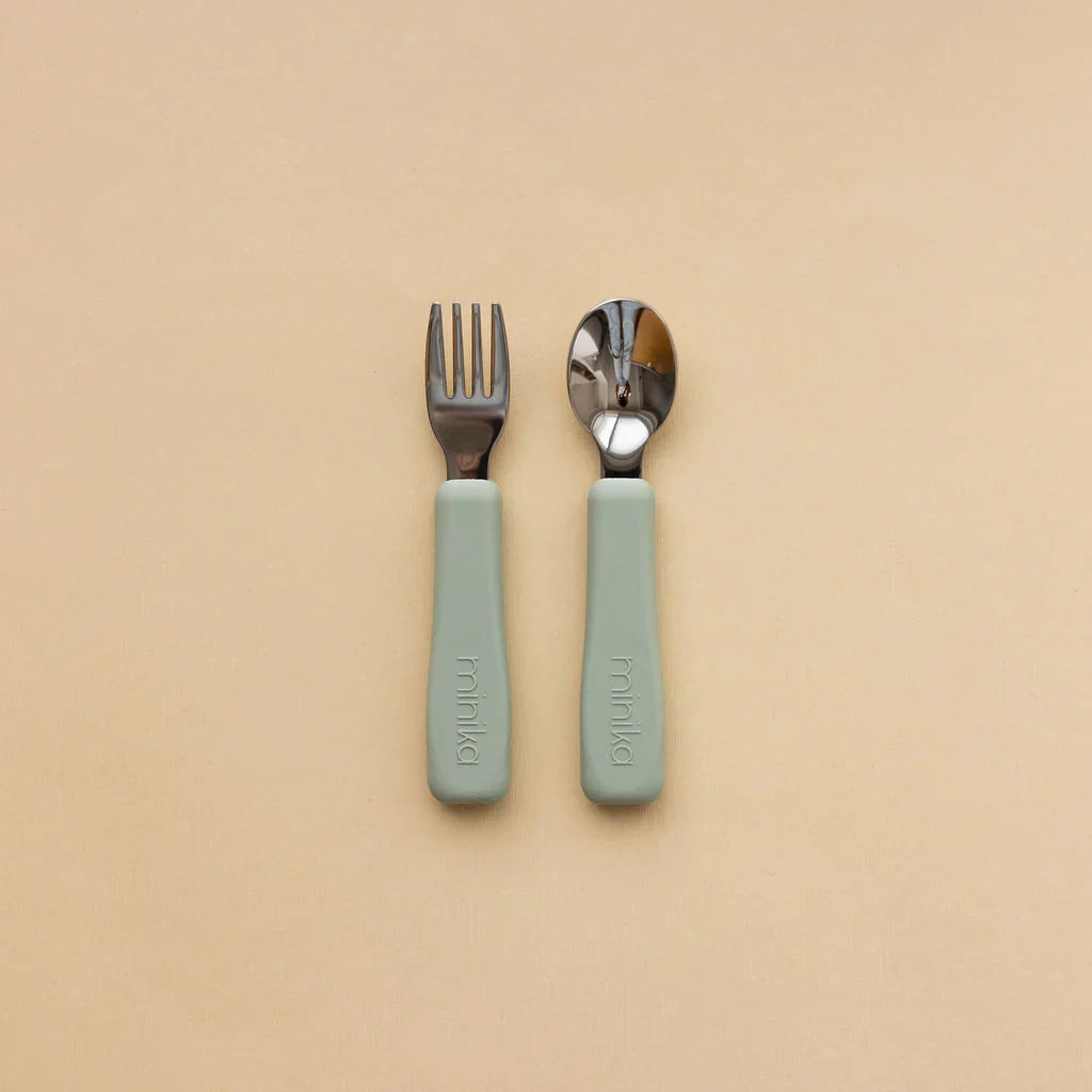 Metal Fork and Spoon Set-3