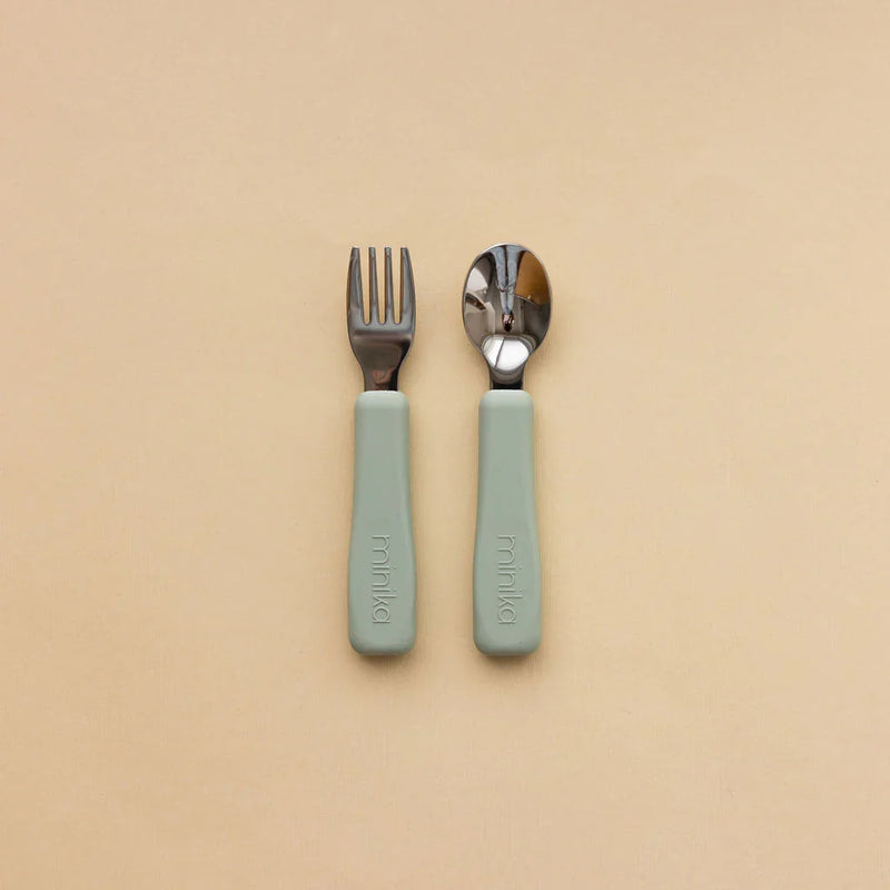 Metal Fork and Spoon Set-3