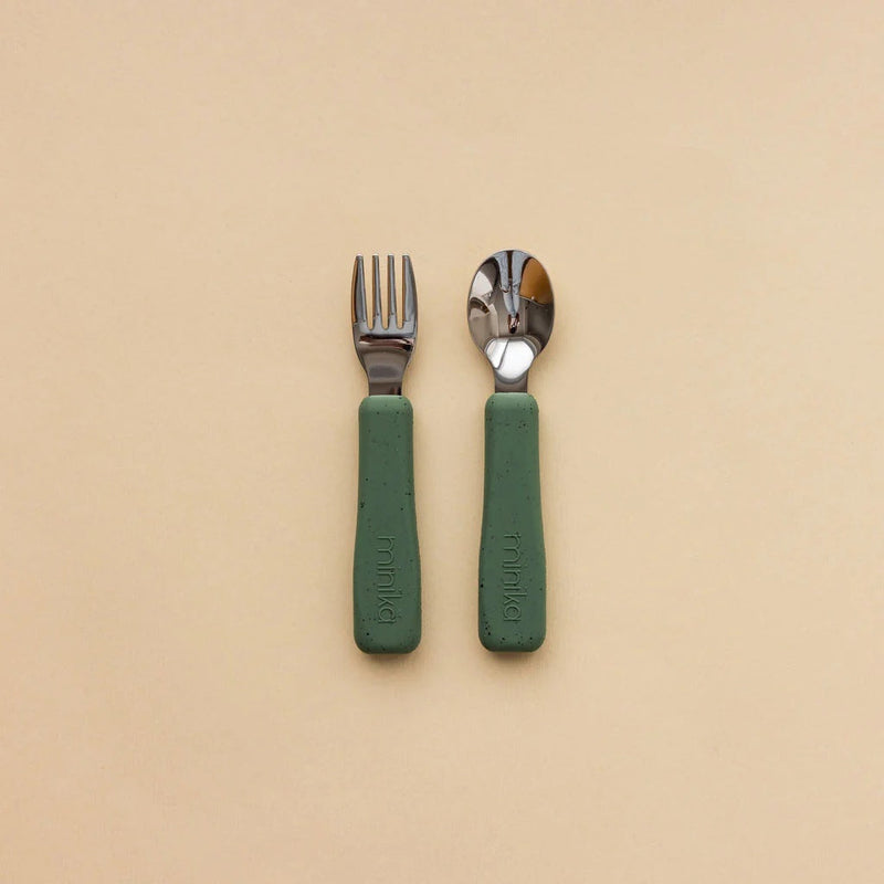 Metal Fork and Spoon Set-2