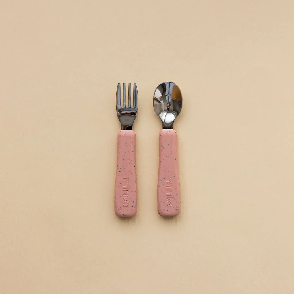 Metal Fork and Spoon Set-5