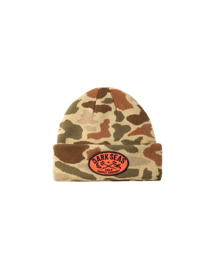 Dark Seas 'Fields' Beanie - Camo-1