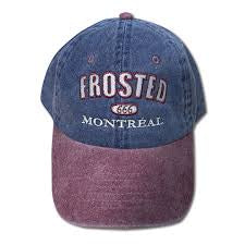 Frosted Skateboards '666' Cap - Blue/Burgundy-1