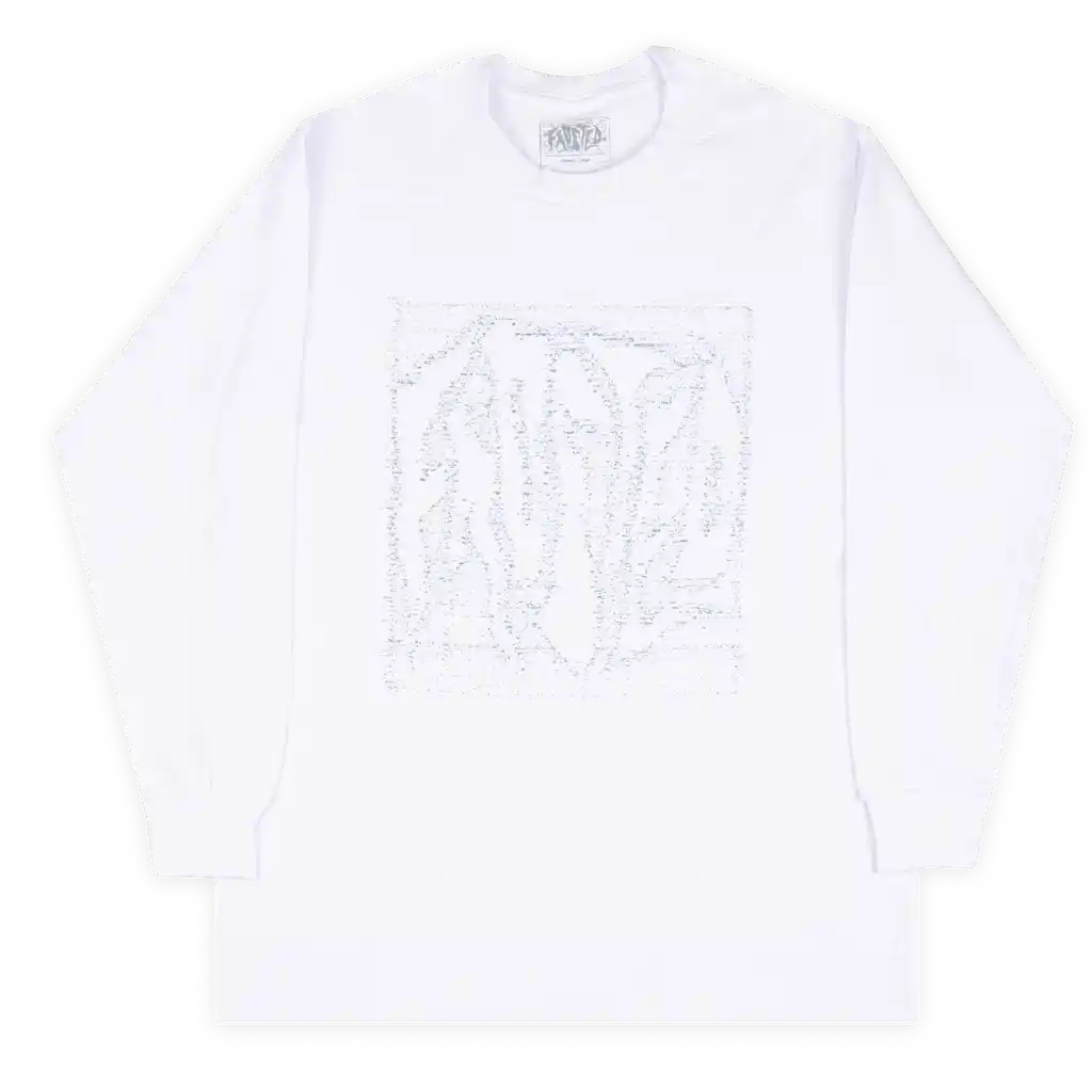 Frosted Skateboards 'Dusty Waffle' L/S Thermal - Off White-1