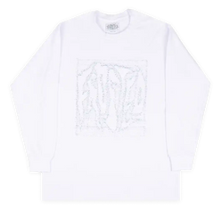 Frosted Skateboards 'Dusty Waffle' L/S Thermal - Off White-1