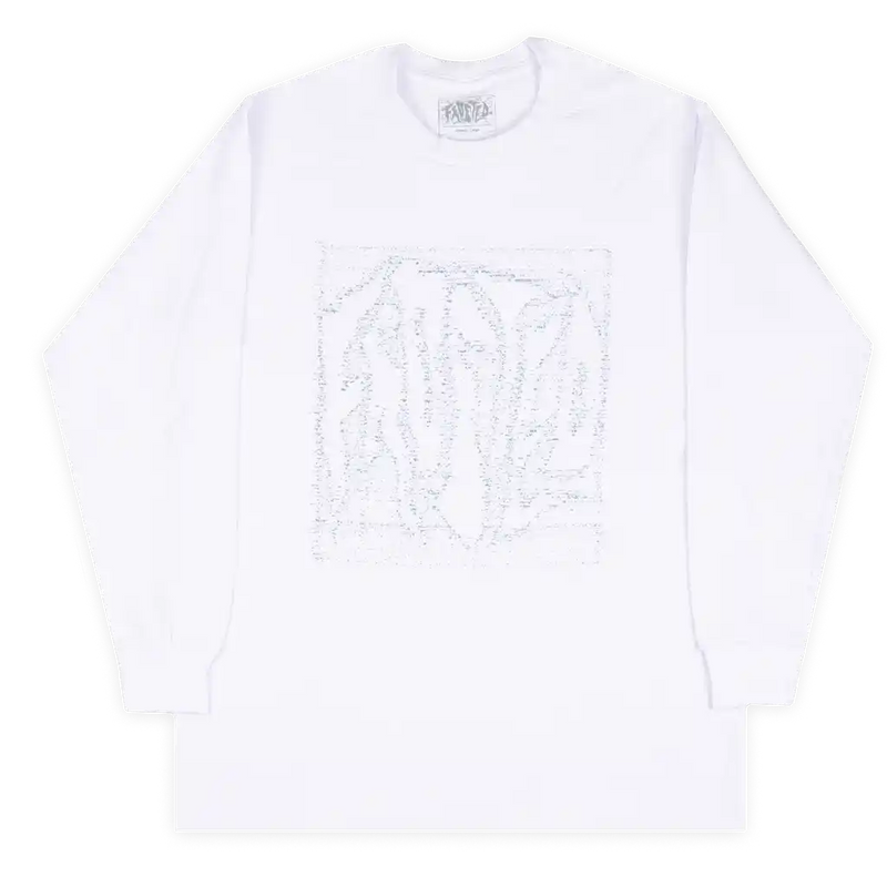 Frosted Skateboards 'Dusty Waffle' L/S Thermal - Off White-1