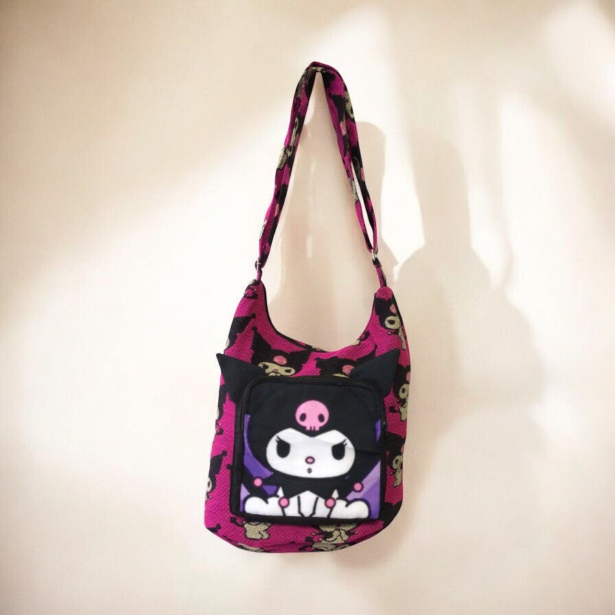 Pink Kuromi Crossbody bag-2