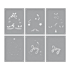 Plantillas de árbol de la alegría en capas de la colección de plantillas navideñas en capas-3