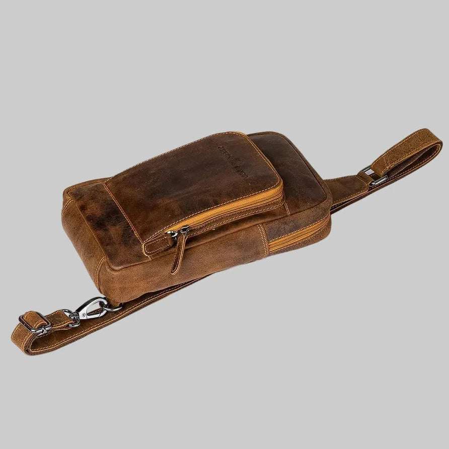 Greenwood Leather Hamilton Crossbody Bag Backpack-19