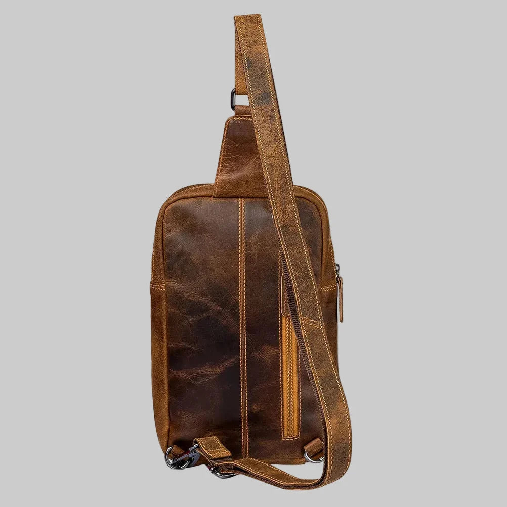 Greenwood Leather Hamilton Crossbody Bag Backpack-17