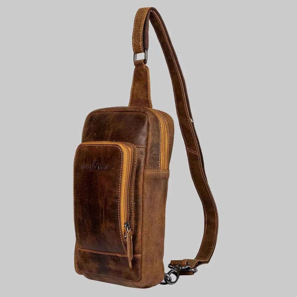 Greenwood Leather Hamilton Crossbody Bag Backpack-20