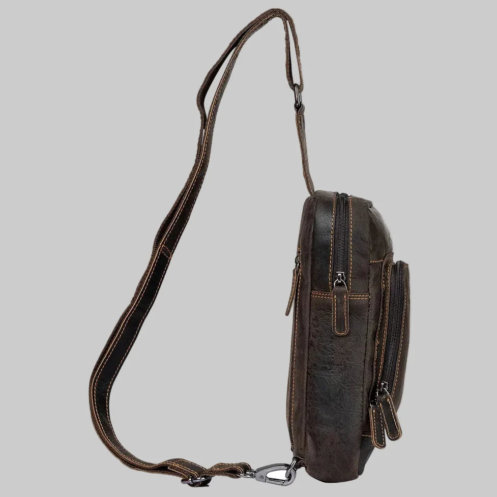 Greenwood Leather Hamilton Crossbody Bag Backpack-10