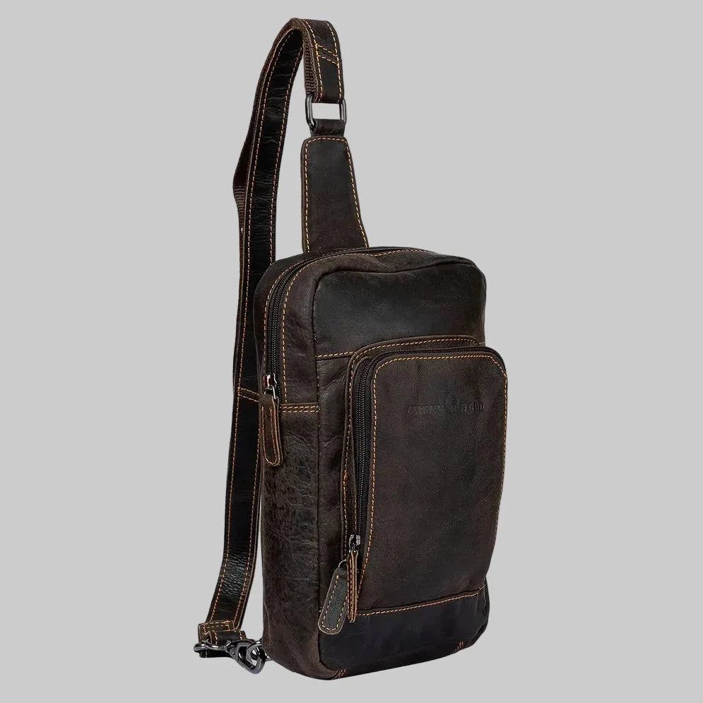 Greenwood Leather Hamilton Crossbody Bag Backpack-12