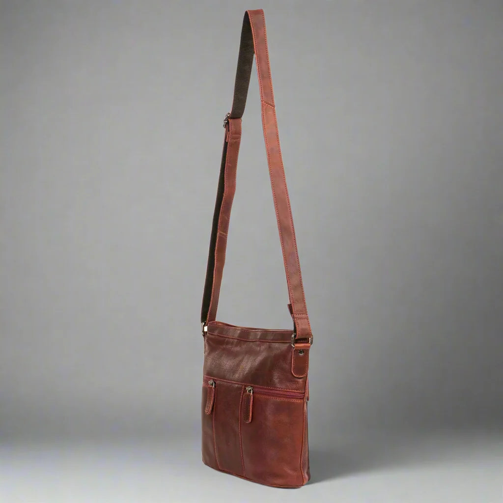 Greenwood Leather Crossbody Bag-7