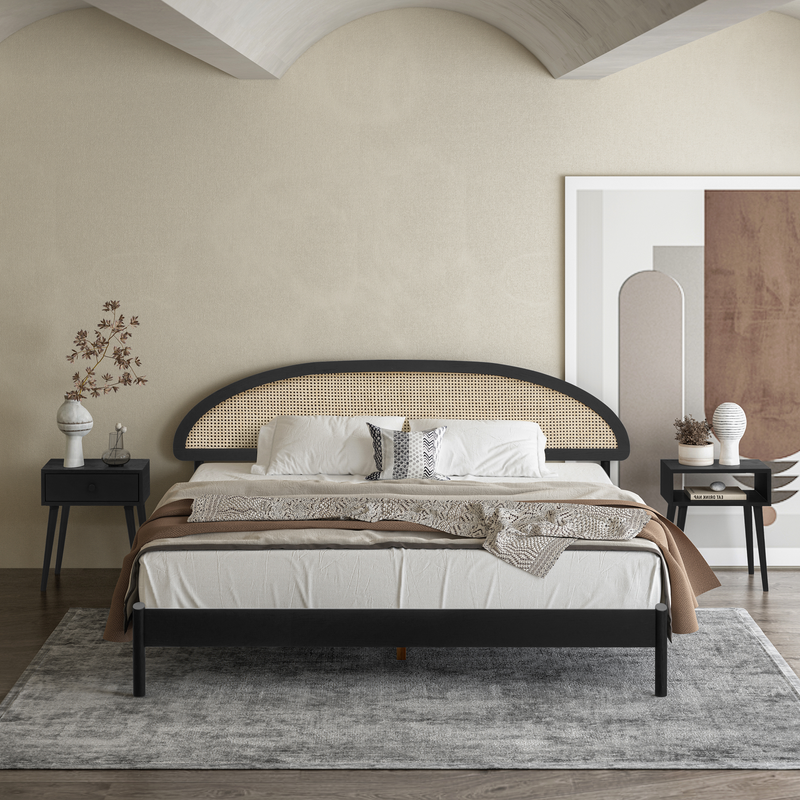 Estructura de cama de madera Gem-2