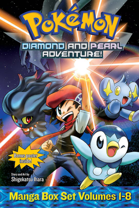Pokémon Diamond and Pearl Adventure! Box Set (Vol. 1-8)-1