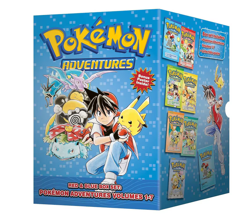 Pokémon Adventures Red & Blue Box Set (Vols. 1-7)-1