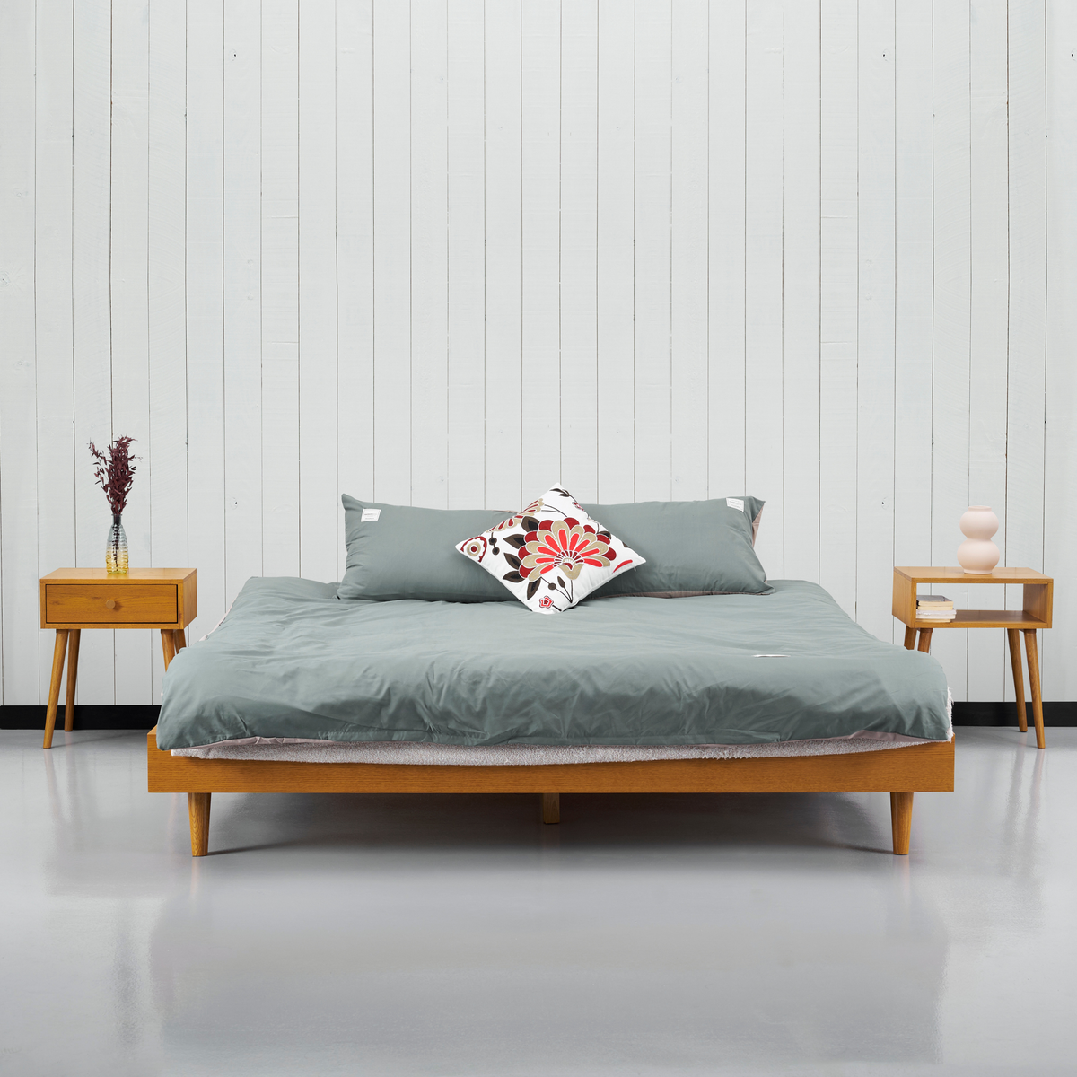 Estructura de cama de madera Fly-2