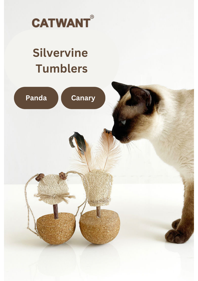 Silvervine Tumblers - Canary / Panda-1