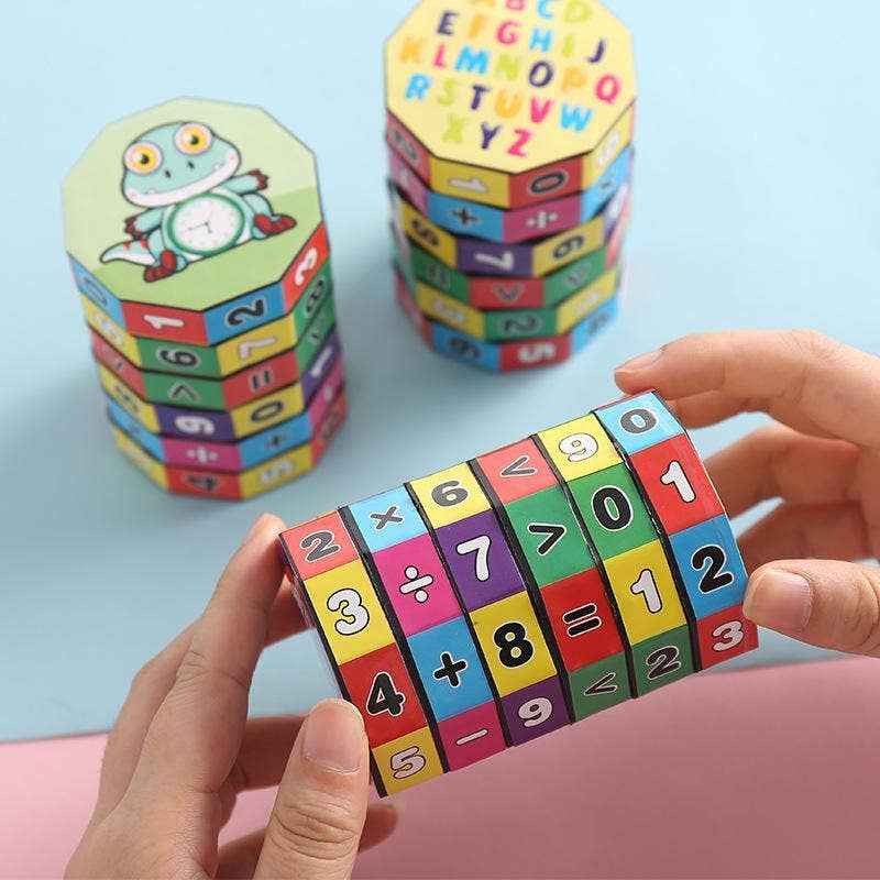 Educational Arithmetic Learning Cube - Ages 3+-6