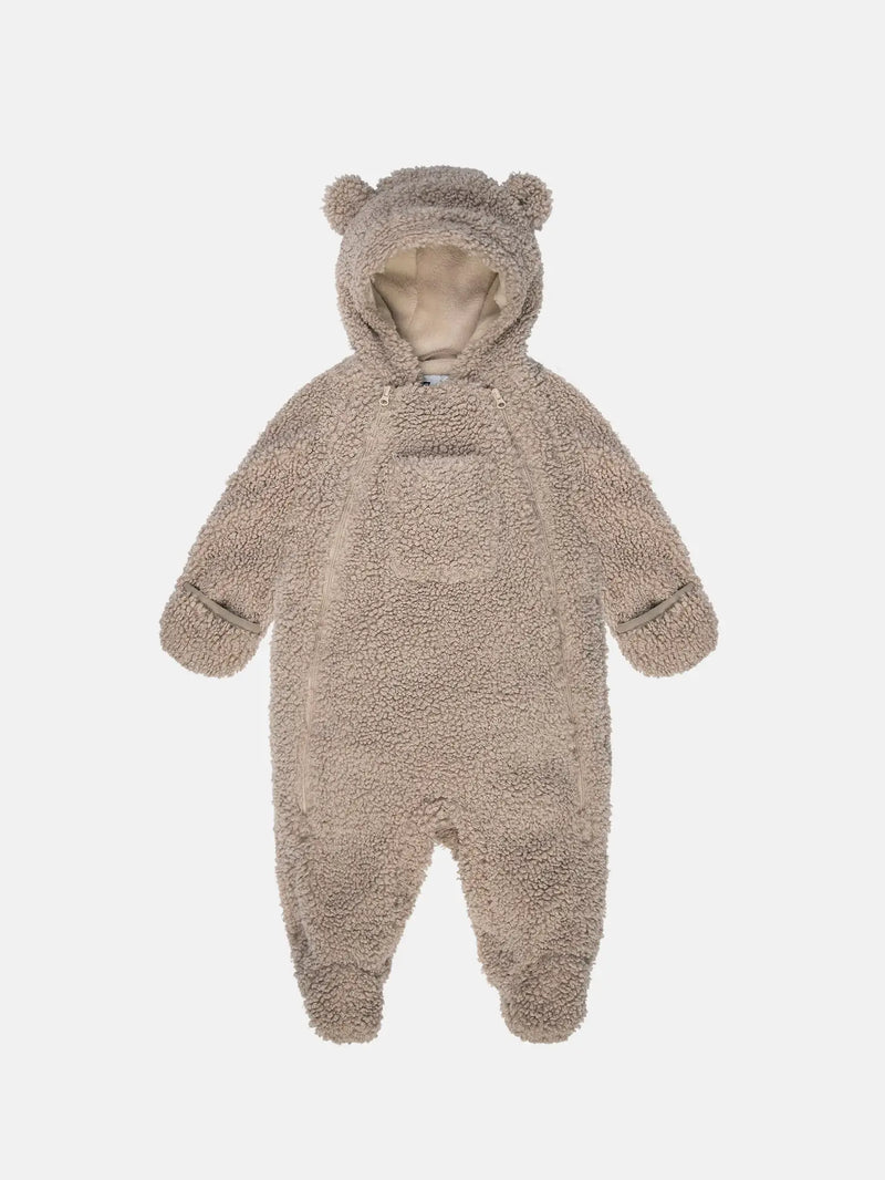Teddy Jumpsuit | 7am Enfant |  Oatmeal-4