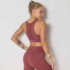 Women’s Breathable Mesh Sports Vest – Workout & Fitness Activewear Top-3