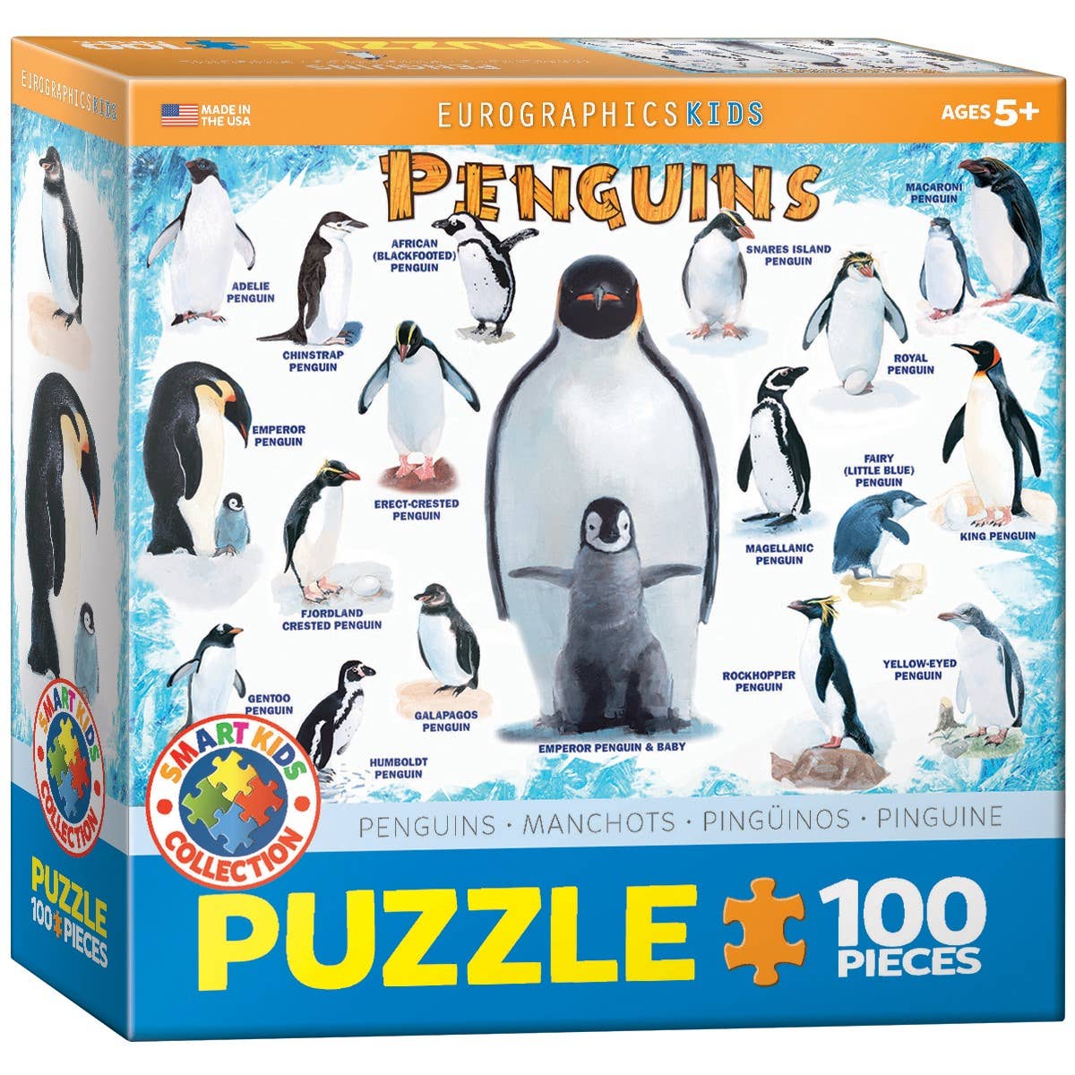 Eurographics Penguins 100-Piece Puzzle - Ages 5+-1